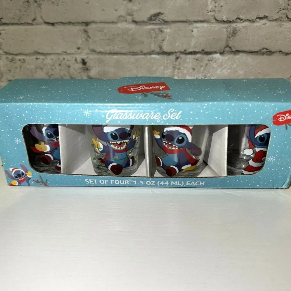 Disney Lilo & Stitch 4 Piece Shot Glass Set - Picture 5 of 6